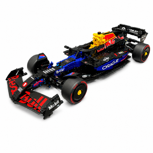 Red Bull Rb20 Formula 1 Car Model 1:8 Scale Replica Building Blocks
