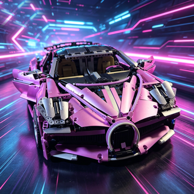 Metallic Pink Purple