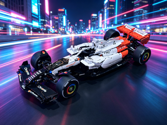 Windsor Gear 1：8 Scale Mclaren F1 Formula 1 Race Car Technic Building Blocks Collectible Display Model Finished Building Blocks