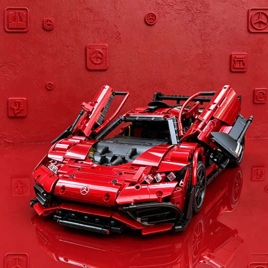 Windsor Gear Mercedes AMG One Classic Red 3295PCS Finished Building Blocks
