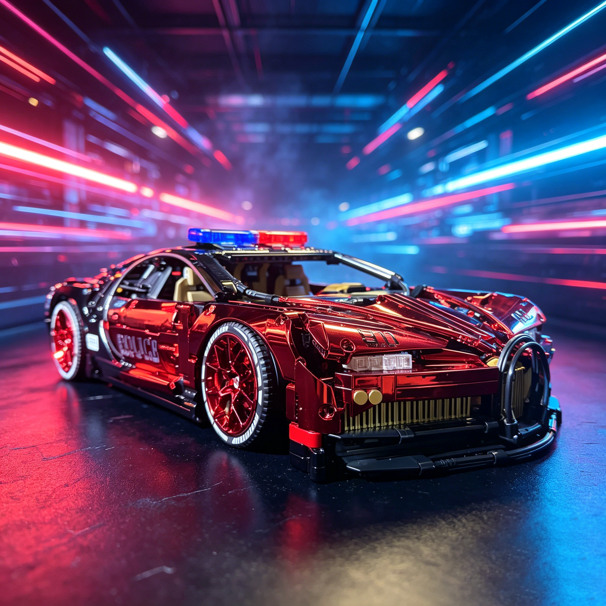 Red & Black Police