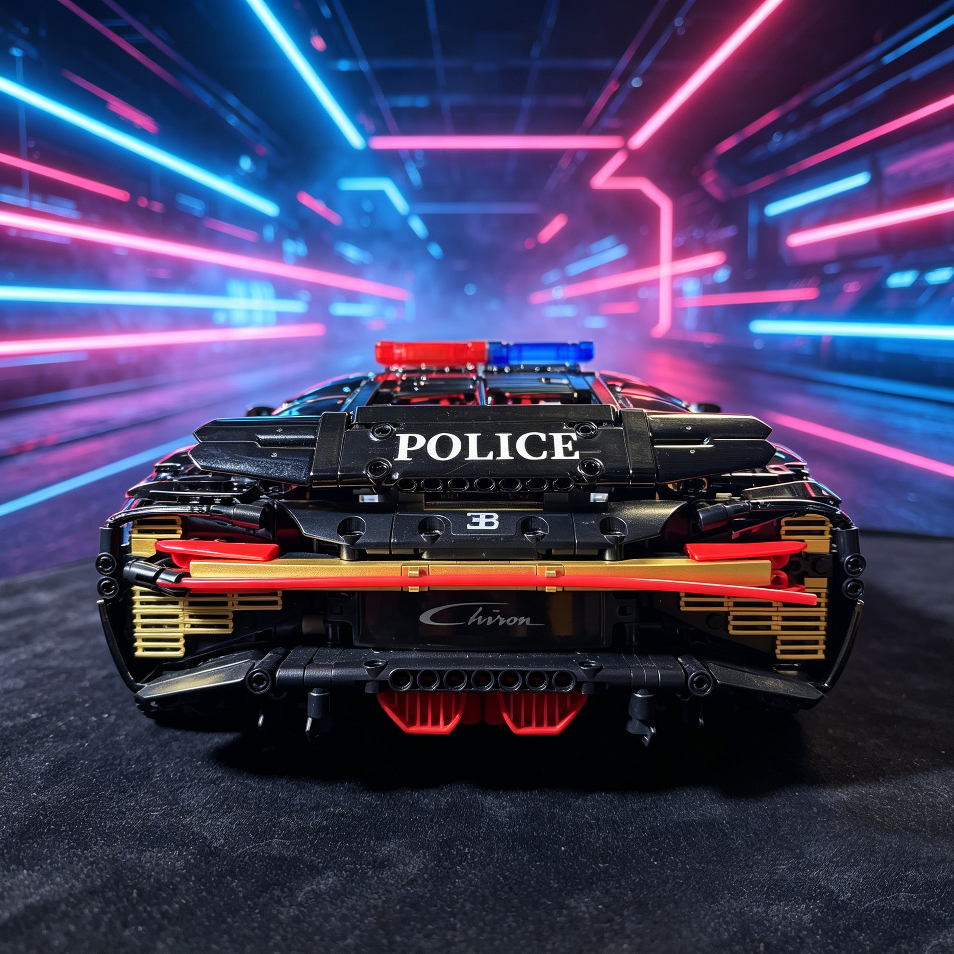 Red & Black Police
