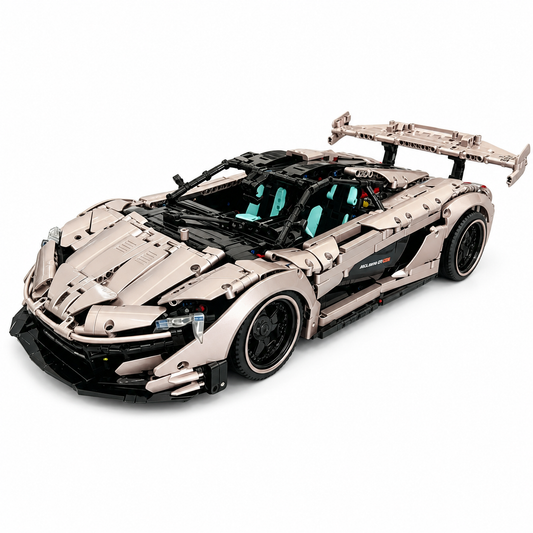 McLaren P1 Rose Gold Custom Livery 3300PCS Finished Building Blocks