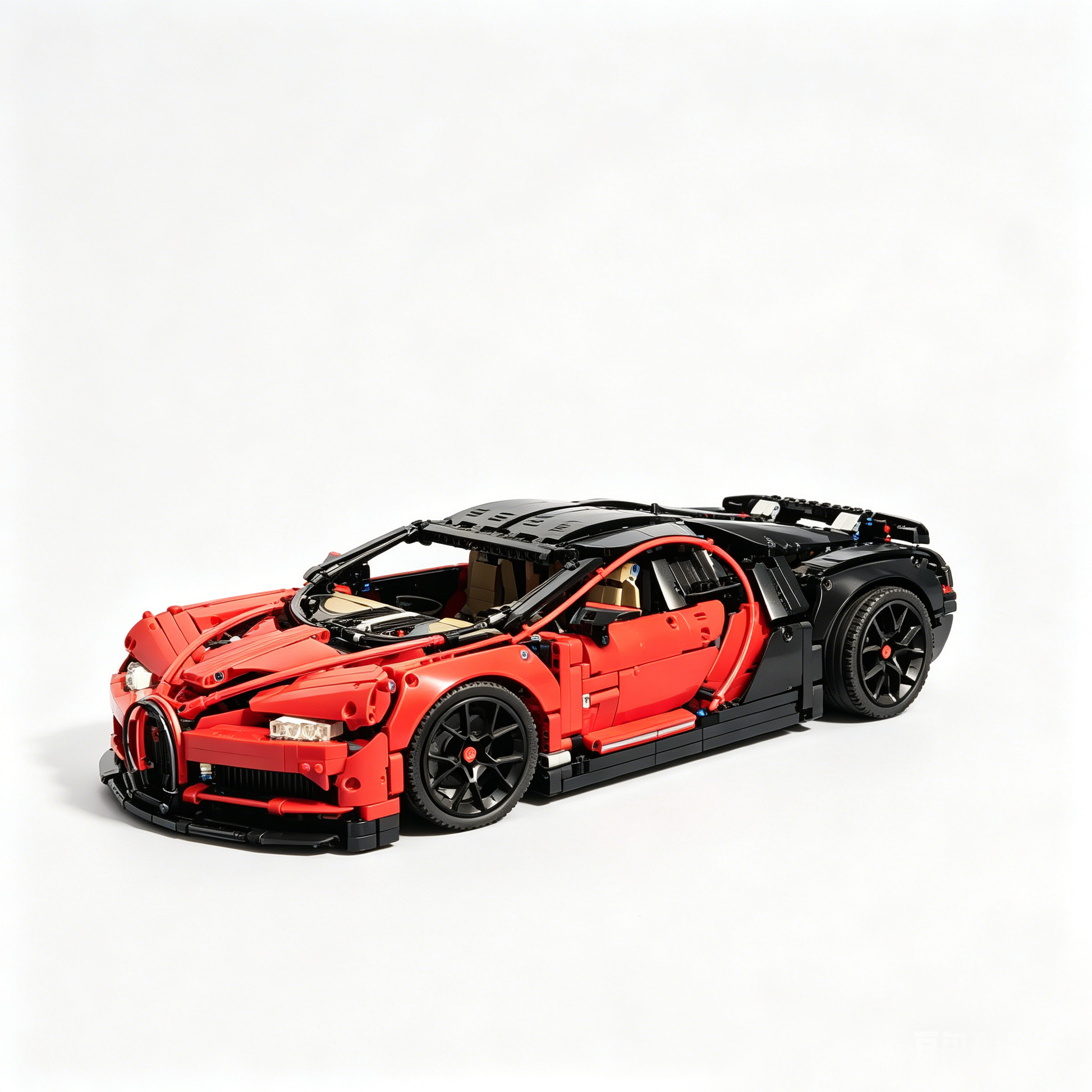 Flame Red & Black