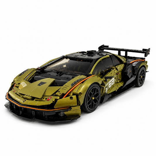Windsor Gear Lamborghini Sián FKP 37 Olive Green 3450PCS Finished Building Blocks
