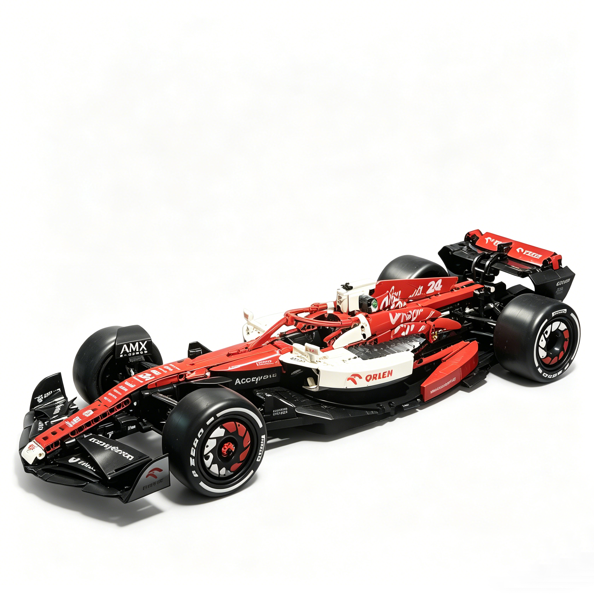 Alfa Romeo F1 Team Stake C43 2023 Bottas & Zhou 1:8 Finished