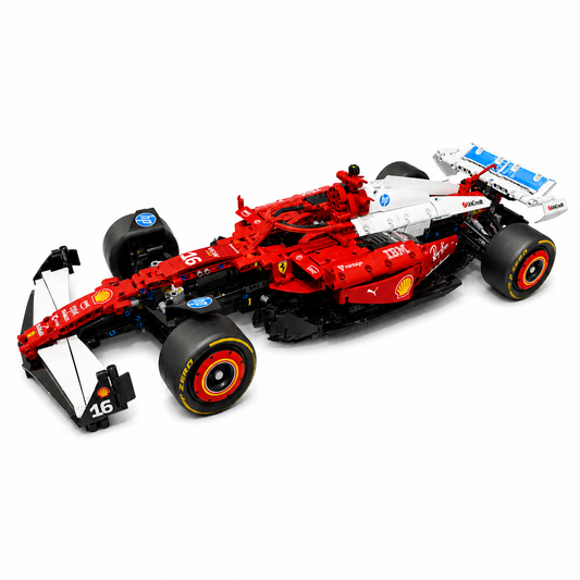Ferrari Sf 24 Formula 1 Car Model 1：8 Scale Replica Building Blocks