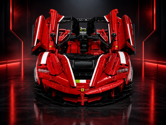Windsor Gear Ferrari FXX-K Evo Classic Red 3380PCS Finished Building Blocks